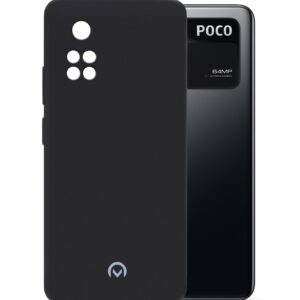 Mobilize Rubber Gelly Case Xiaomi Poco M4 Pro 4G Matt Black