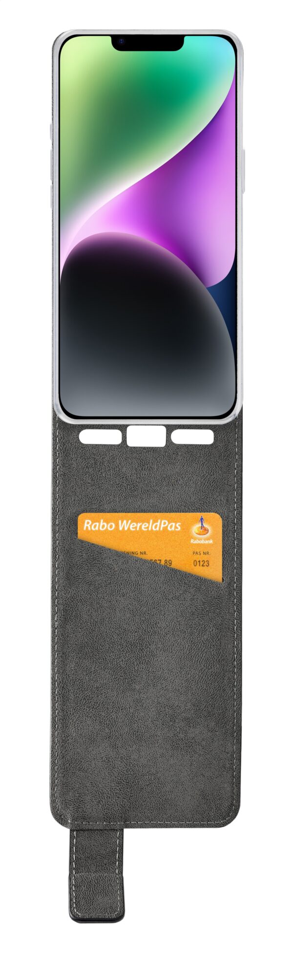 Mobilize Classic Gelly Flip Case Apple Iphone 14 Black - Afbeelding 3