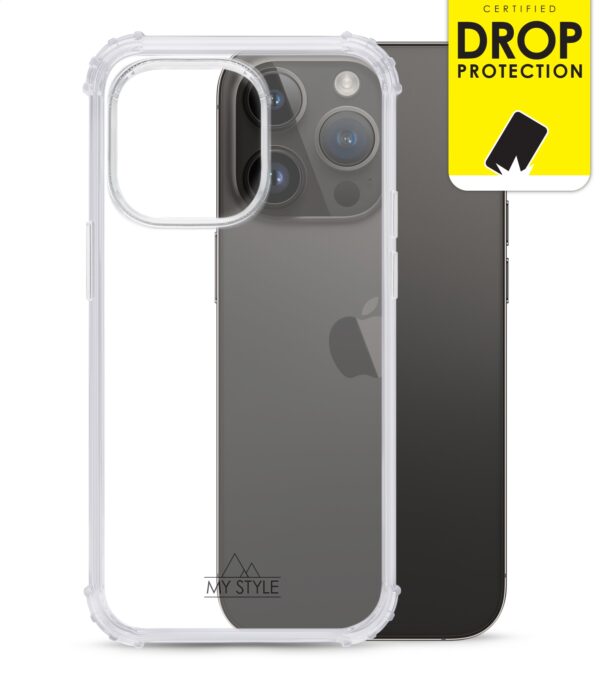 My Style Protective Flex Case For Apple Iphone 14 Pro Clear