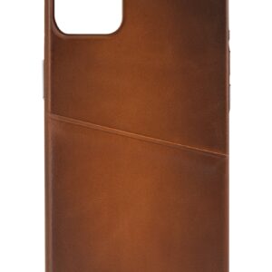 Senza Desire Leather Cover With Card Slot Apple Iphone 14 Plus Burned Cognac