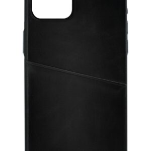 Senza Pure Leather Cover With Card Slot Apple Iphone 14 Deep Black