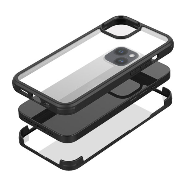 Mobilize Tempered Glass 360 Protection Case Apple Iphone 14 Black