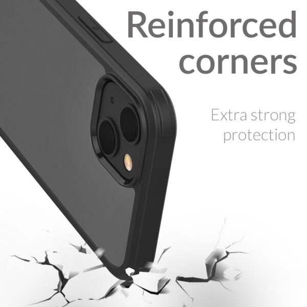 Mobilize Tempered Glass 360 Protection Case Apple Iphone 14 Pro Black - Afbeelding 6