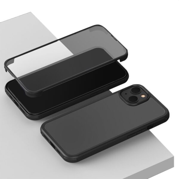 Mobilize Tempered Glass 360 Protection Case Apple Iphone 14 Pro Black - Afbeelding 7