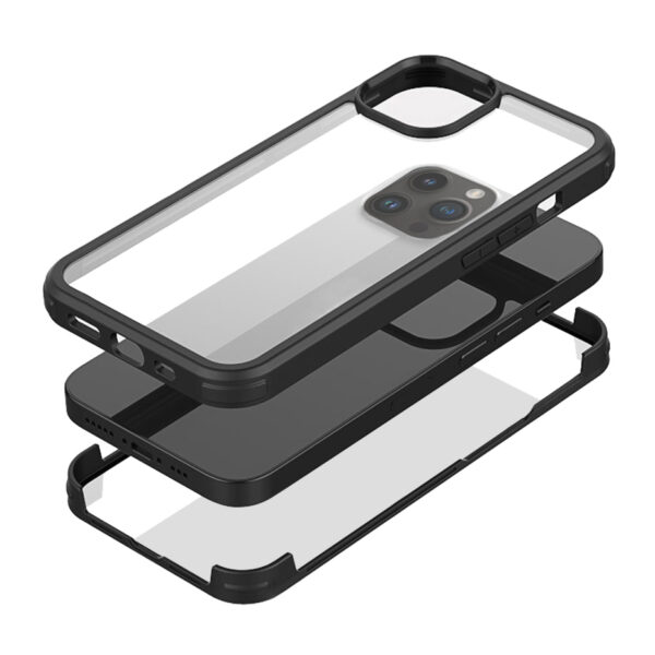 Mobilize Tempered Glass 360 Protection Case Apple Iphone 14 Pro Max Black