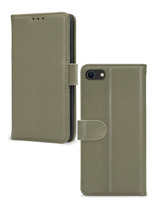 Mobilize Premium Gelly Wallet Book Case Apple Iphone 6/6S/7/8/Se (2020/2022) Green - Afbeelding 2