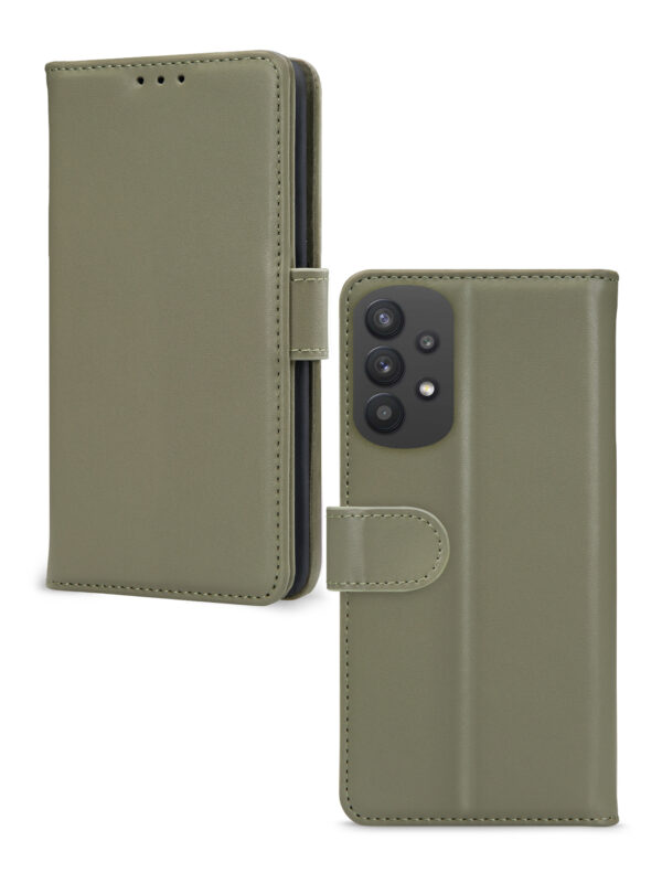Mobilize Premium Gelly Wallet Book Case Samsung Galaxy A32 5G Green - Afbeelding 2