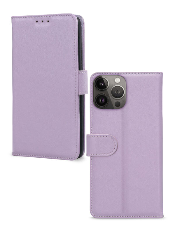 Mobilize Premium Gelly Wallet Book Case Apple Iphone 13 Pro Purple - Afbeelding 2