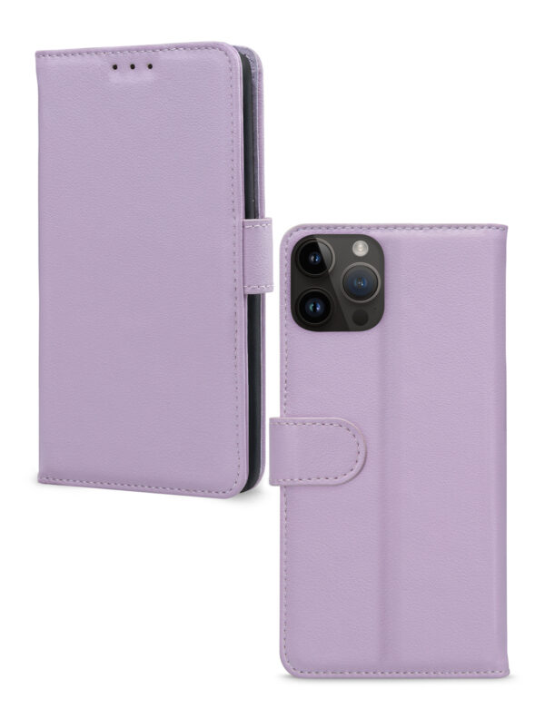 Mobilize Premium Gelly Wallet Book Case Apple Iphone 14 Pro Purple - Afbeelding 2
