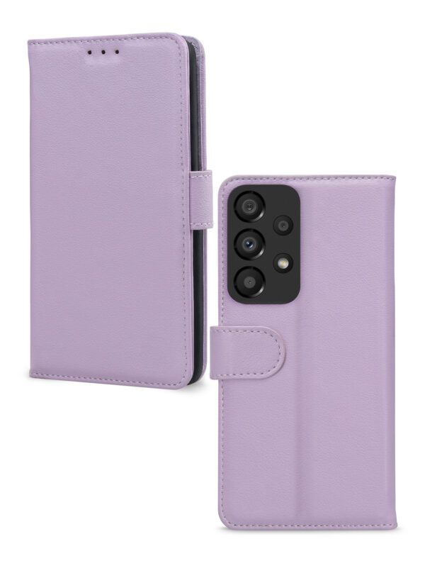 Mobilize Premium Gelly Wallet Book Case Samsung Galaxy A33 5G Purple - Afbeelding 2
