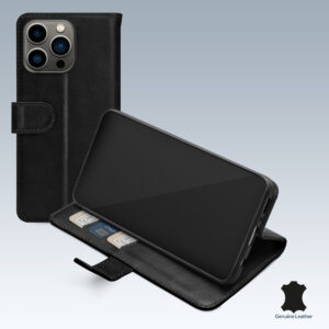 Mobilize Leather Wallet Apple Iphone 13 Pro Black