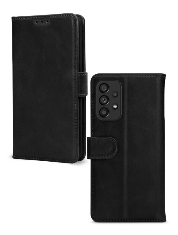 Mobilize Leather Wallet Samsung Galaxy A53 5G Black - Afbeelding 2
