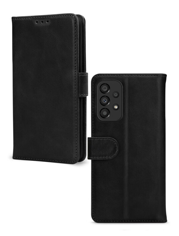 Mobilize Leather Wallet Samsung Galaxy A33 5G Black - Afbeelding 2