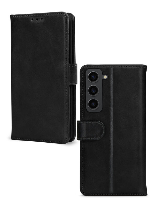Mobilize Leather Wallet Samsung Galaxy S23+ 5G Black - Afbeelding 2