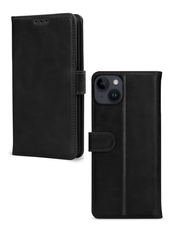 Mobilize Premium Gelly Wallet Book Case Apple Iphone 14 Plus Black - Afbeelding 2