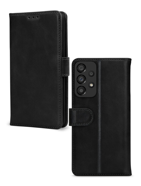 Mobilize Premium Gelly Wallet Book Case Samsung Galaxy A33 5G Black - Afbeelding 3