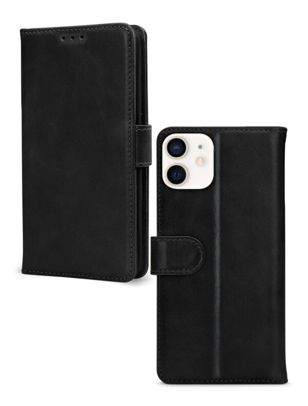 Mobilize Premium Gelly Wallet Book Case Apple Iphone 12/12 Pro Black - Afbeelding 2