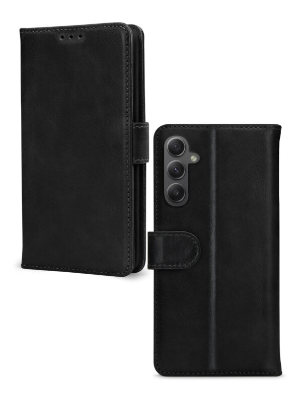 Mobilize Premium Gelly Wallet Book Case Samsung Galaxy A34 5G Black - Afbeelding 2