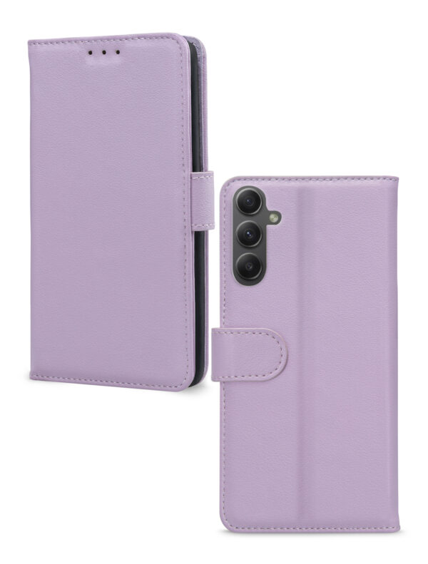 Mobilize Premium Gelly Wallet Book Case Samsung Galaxy A34 5G Purple - Afbeelding 2