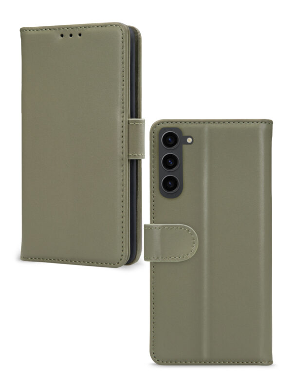 Mobilize Premium Gelly Wallet Book Case Samsung Galaxy S23 5G Green - Afbeelding 2