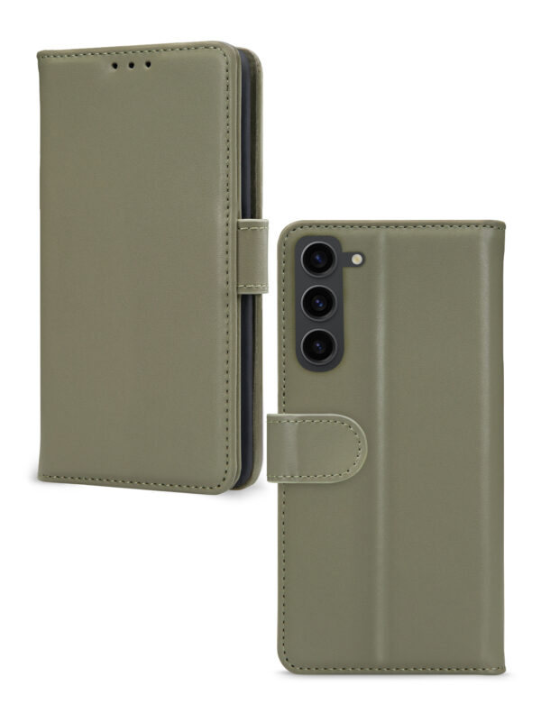Mobilize Premium Gelly Wallet Book Case Samsung Galaxy S23+ 5G Green - Afbeelding 2