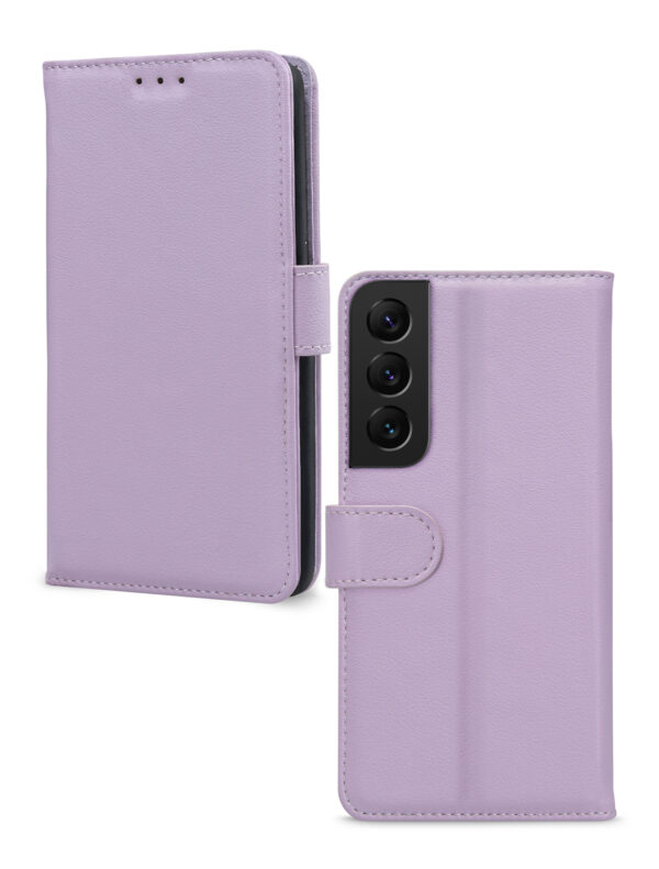 Mobilize Premium Gelly Wallet Book Case Samsung Galaxy S22 5G Purple - Afbeelding 2