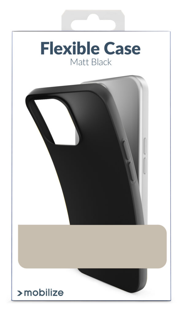 Mobilize Rubber Gelly Case Samsung Galaxy S23 Ultra 5G Matt Black - Afbeelding 5