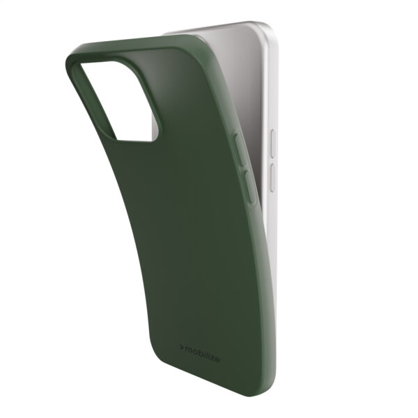 Mobilize Rubber Gelly Case Samsung Galaxy S23 5G Matt Green - Afbeelding 6