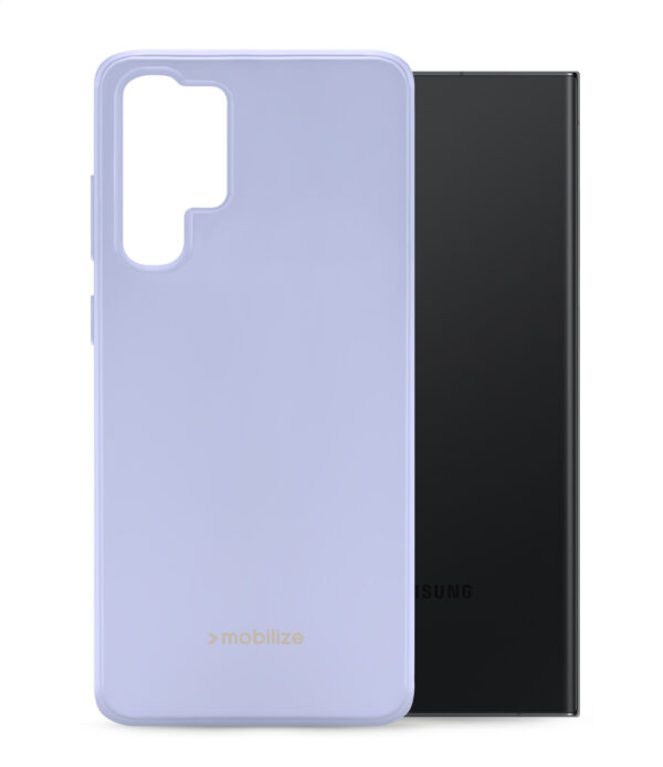 Mobilize Rubber Gelly Case Samsung Galaxy S23 Ultra 5G Pastel Purple
