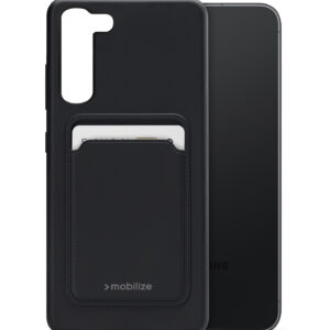 Mobilize Rubber Gelly Card Case Samsung Galaxy S23 5G Matt Black