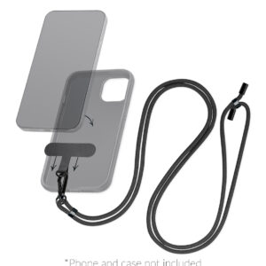 Mobilize Nylon Lanyard Black