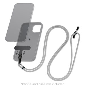 Mobilize Nylon Lanyard Grey