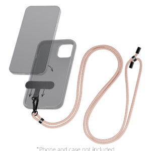 Mobilize Nylon Lanyard Pink