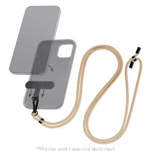 Mobilize Nylon Lanyard Sand