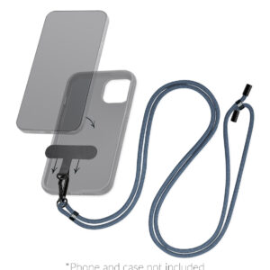 Mobilize Nylon Lanyard Blue