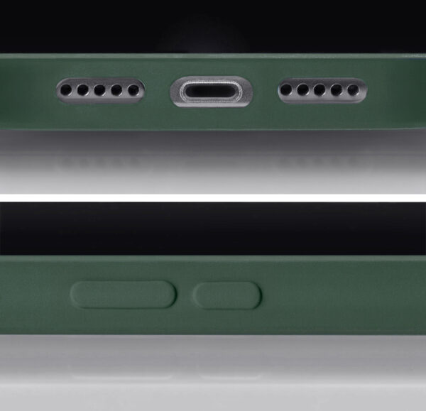 Mobilize Rubber Gelly Case Samsung Galaxy A14 4G/5G Matt Green - Afbeelding 2