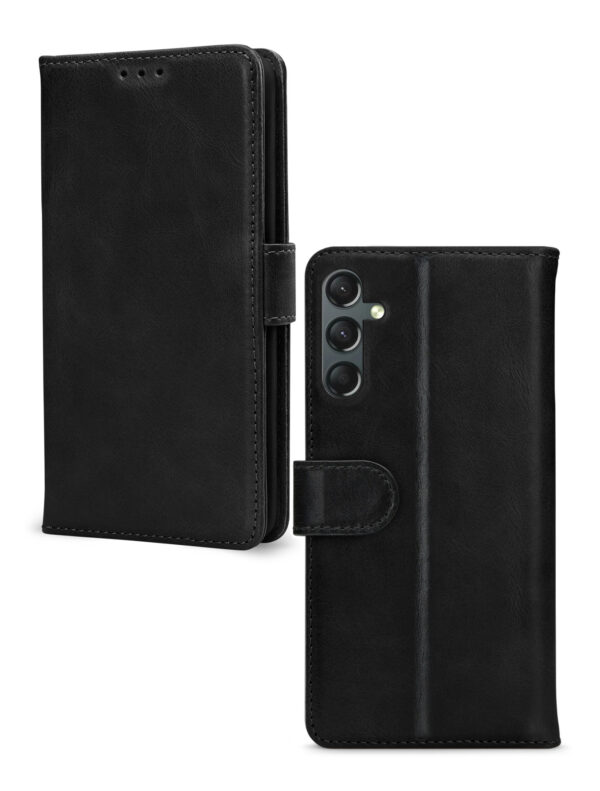 Mobilize Premium Gelly Wallet Book Case Samsung Galaxy A24 4G Black - Afbeelding 2