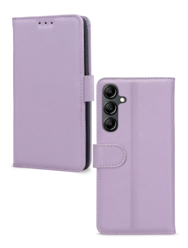 Mobilize Premium Gelly Wallet Book Case Samsung Galaxy A14 4G/5G Purple - Afbeelding 2