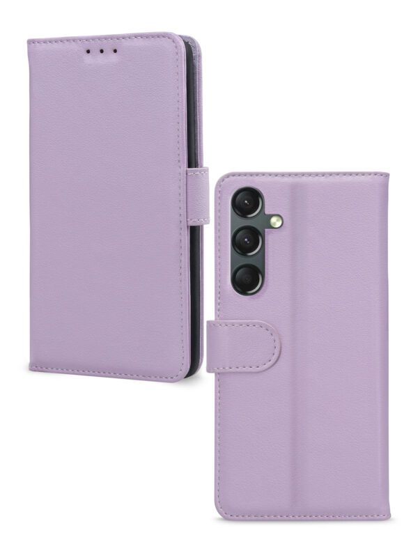 Mobilize Premium Gelly Wallet Book Case Samsung Galaxy A24 4G Purple - Afbeelding 2