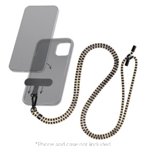 Mobilize Nylon Lanyard Blue/Beige