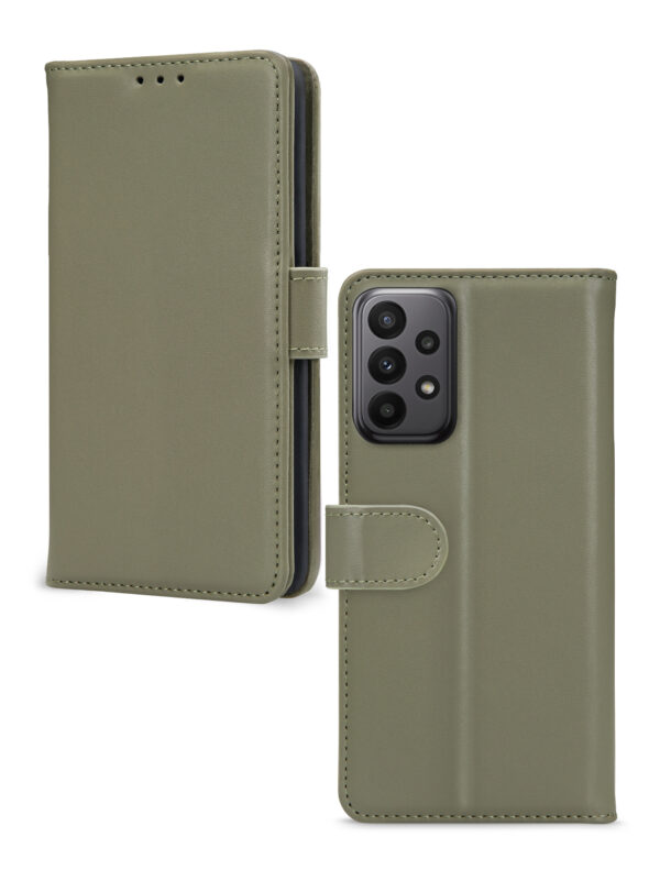 Mobilize Premium Gelly Wallet Book Case Samsung Galaxy A23 5G Green - Afbeelding 2