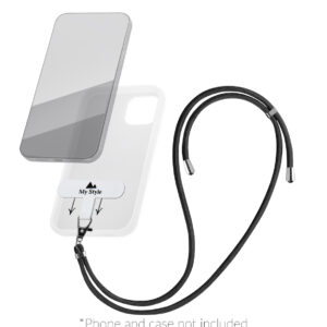My Style Smartphone Lanyard Black