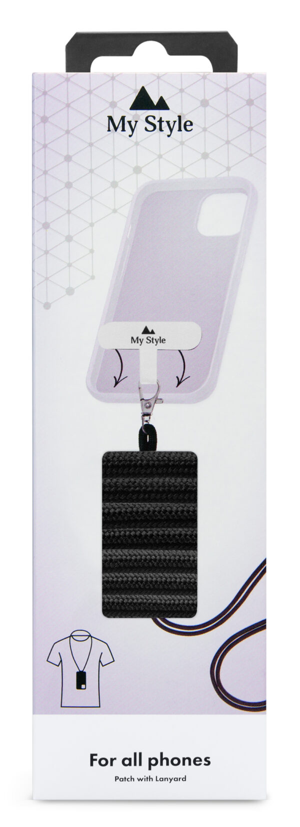 My Style Smartphone Lanyard Black - Afbeelding 6