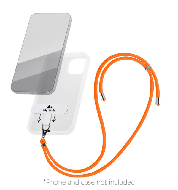 My Style Smartphone Lanyard Orange