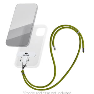 My Style Smartphone Lanyard Green