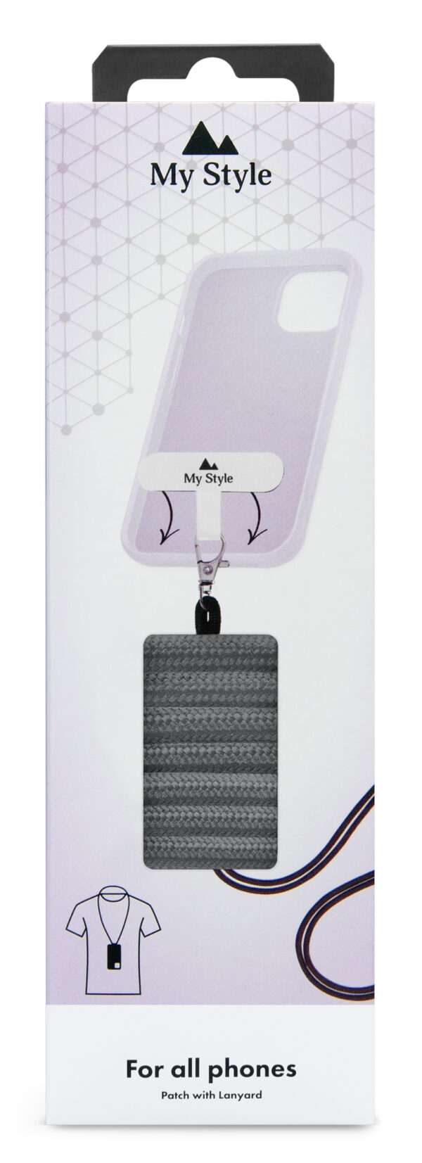 My Style Smartphone Lanyard Grey - Afbeelding 6