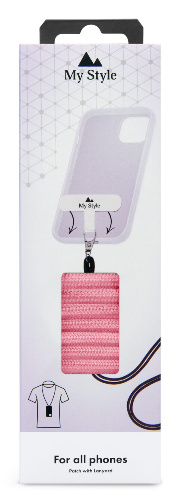 My Style Smartphone Lanyard Pink - Afbeelding 6