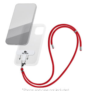 My Style Smartphone Lanyard Red