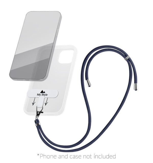 My Style Smartphone Lanyard Blue