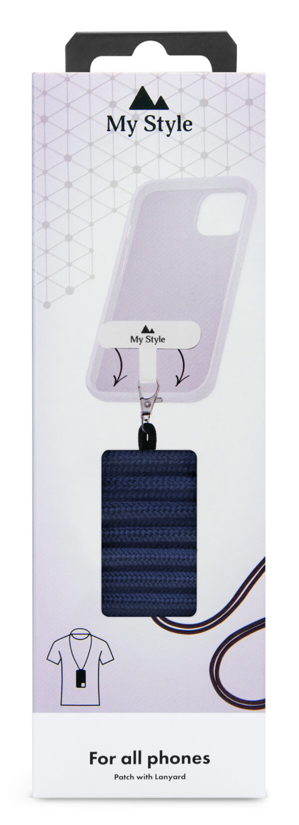 My Style Smartphone Lanyard Blue - Afbeelding 6
